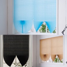 UV Block Half Blackout Blind Temporary Curtain Window Shade  Bedroom Nursery