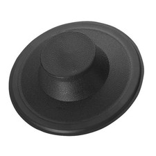 Essential Values Kitchen Sink Stopper - Drain Average, Single Pack - Black