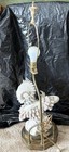 VINTAGE LAMP WOMEN  FIGURINE PORCELAIN  “RARE” — photo 7