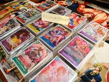 One Piece TCG Card Game 100 Cards Mixed Lot w/ 10 Foils
