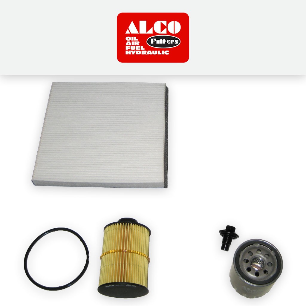 SERVICE KIT for PEUGEOT BOXER 2.2 HDI ALCO OIL FUEL CABIN FILTERS (2013-2016)