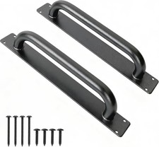 2 Pack 12 Inch Heavy Duty Steel Barn Door Han...