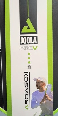 Joola Kosmos Pro V 16mm Pickleball Paddle, Surge Green With COVER