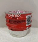 Pyrex Smart Essentials 4pc Glass Prep Bowl Set (6oz)