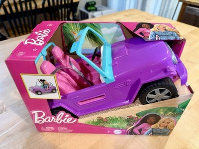 Barbie Off-Road Vehicle Purple Toy Car Jeep Purple & Rolling Wheels New in Box