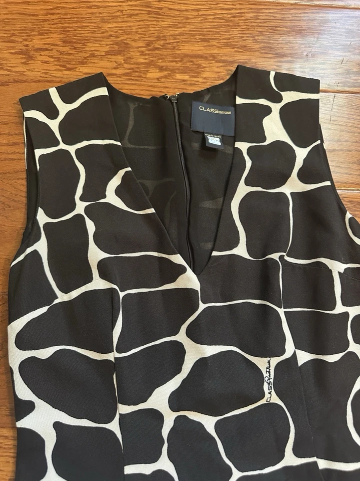 Vestido largo medio de seda Class Roberto Cavalli talla 40 US6 Foto 2 de 4