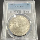 1898 Morgan Dollar Silver $1 Coin New Orleans PCGS MS64