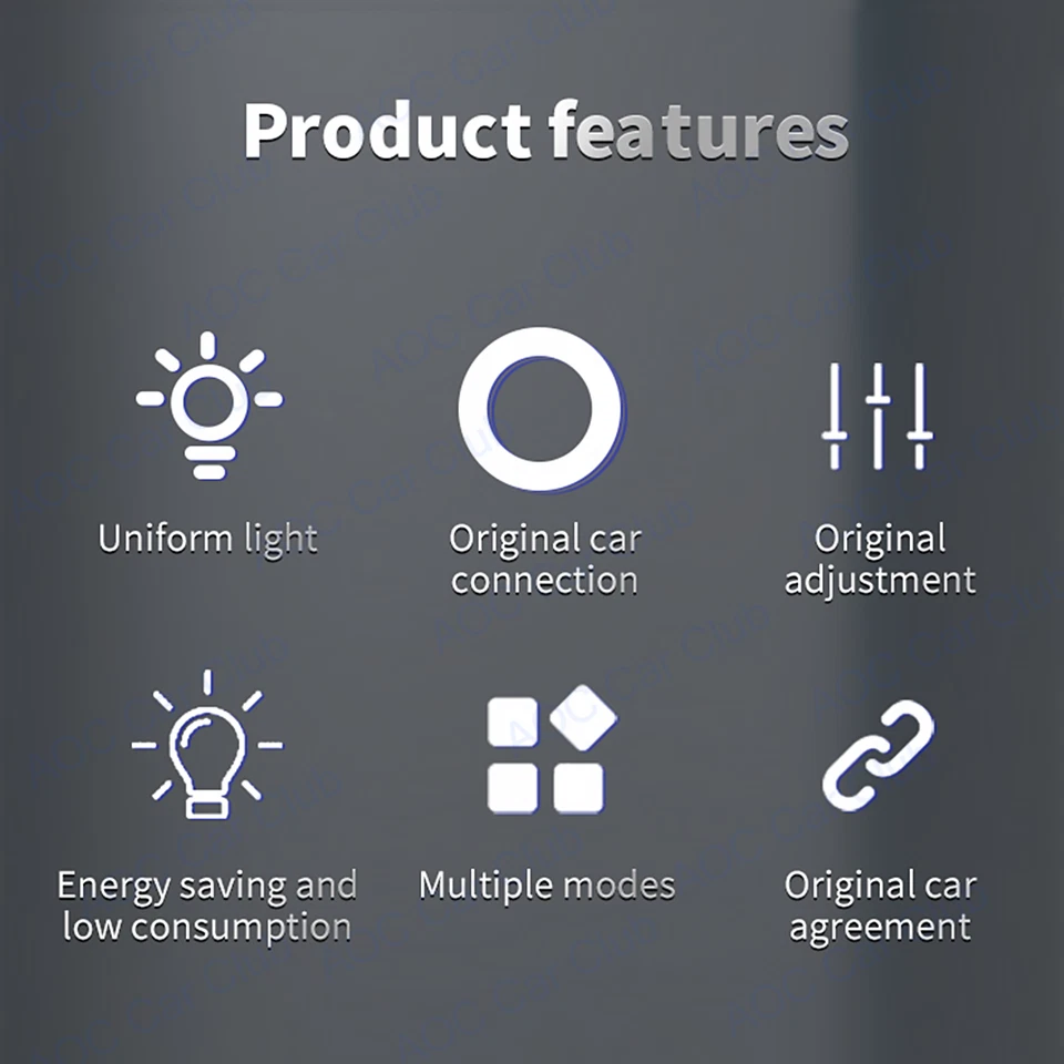 Kit de cables LED interiores de luz ambiental para Mercedes Benz E250 E300 E500 E550 W212 Foto 4 de 4