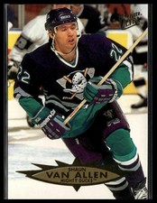 1995-96 Ultra #7 Shaun Van Allen Anaheim Mighty Ducks
