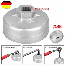 74mm x14 &Ouml;lfilterschl&uuml;ssel &Ouml;lfilterkappe f&uuml;r VW Porsche Mercedes BMW AUDI Opel