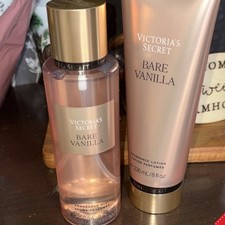 Victoria's Secret Amber Romance Body Lotion  Mist Set for Women, Amber Scent