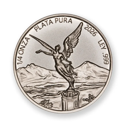 2026 Mexico LIBERTAD TRIBUTE – 1/4 TROY OUNCE .999 Fine Silver Bu