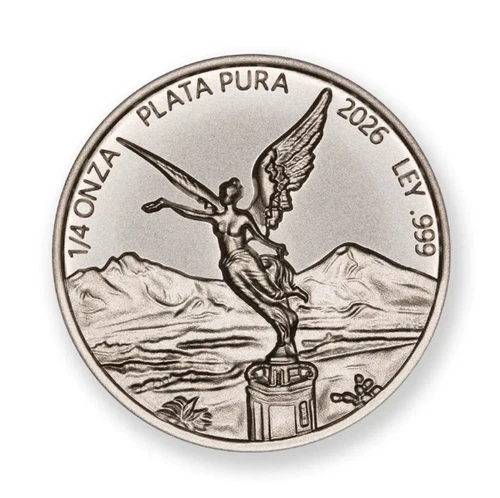 2026 Mexico LIBERTAD TRIBUTE – 1/4 TROY OUNCE .999 Fine Silver Bu – 20MM INSTOCK