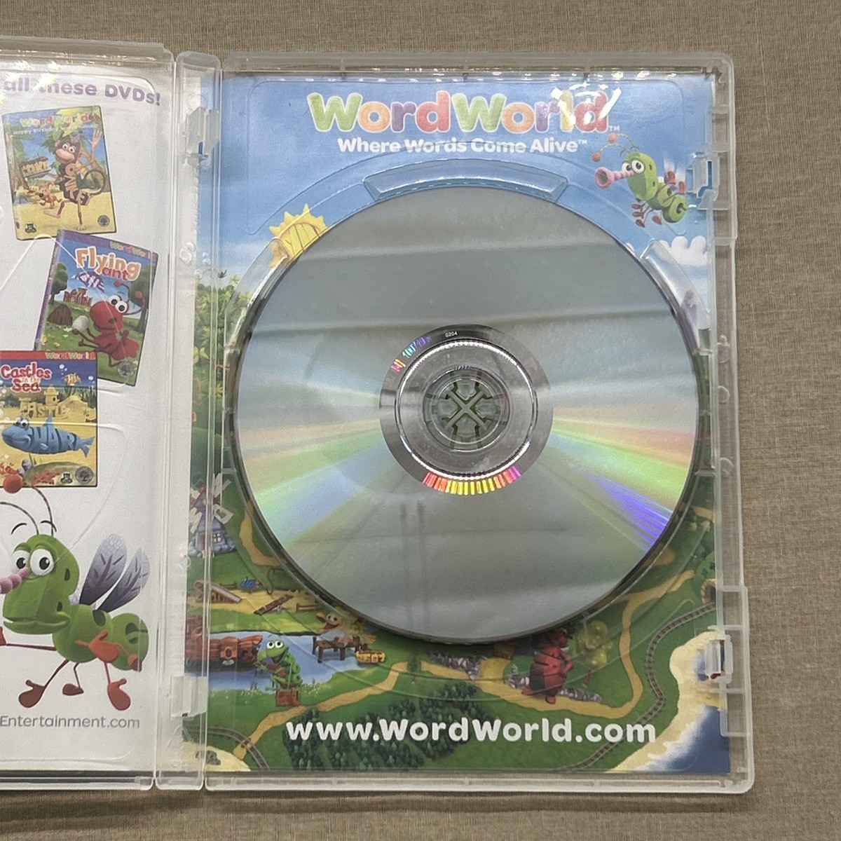WordWorld: Boppin' with Bug Band (DVD 4 Eps) PBS Kids Spelling