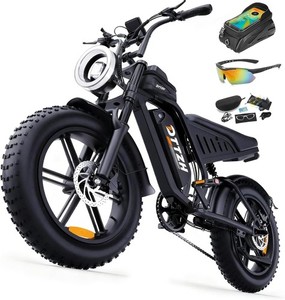 F6 1500W PEAK 33MPH Adult Fat Tire Ebike 48V 15.6Ah Full Susp 60Mi 330lb LCD NFC