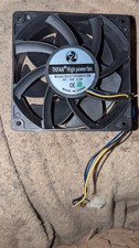 285 CFM 12V 2.5A Ultra High Airflow MINER SERVER FAN 120x38mm 3-Pin PWM Control