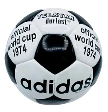 Adidas Telstar Durlast Football Fifa World Cup 1974 Germany Soccer Ball Size-5
