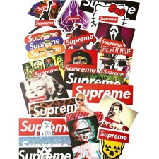 22PCS ASSORTED SUPREME STICKERS/DECALS - BRAND NEW