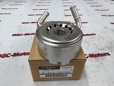 Genuine Nissan/Infiniti 21305JK25B Engine Oil Cooler Assy 21305-JK25B OEM - Image 1 of 4