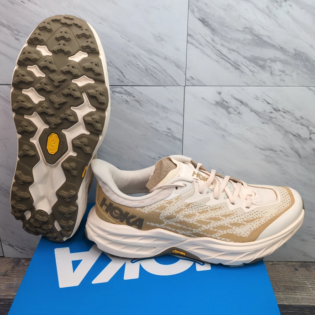 Hoka One One HOKA Speedgoat 5 Vanilla Wheat for sale | eBay