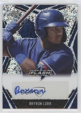 2020 Leaf Flash Portrait Auto Blue 46/50 Bayron Lora #PA-BL1 Auto 00c0