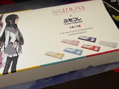 Puella Magi Madoka Magica Fumo Collection Sayaka Miki Mechanical Keyboard