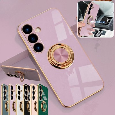 Hülle Für Samsung S25 S24 S23 S22 S21 Ultra Plus FE Stoßfest Handyhülle mit Ring