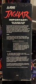 Atari Jaguar Console - Complete in Box - 2 Games; Zool 2 and Tempest 2000
