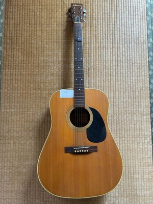 Morris W-20 1970s Vintage Acoustic Guitar Made in Japan with Hard Case