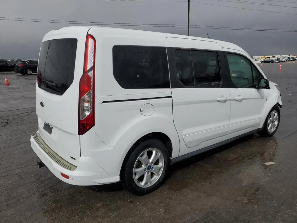 Used Left Headlight Assembly fits: 2015 Ford Transit connect chrome trim Left Gr - Image 3 of 4