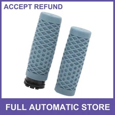 1" 25mm Hand Grips Cover Kit Handlebar Cover TPU Blue