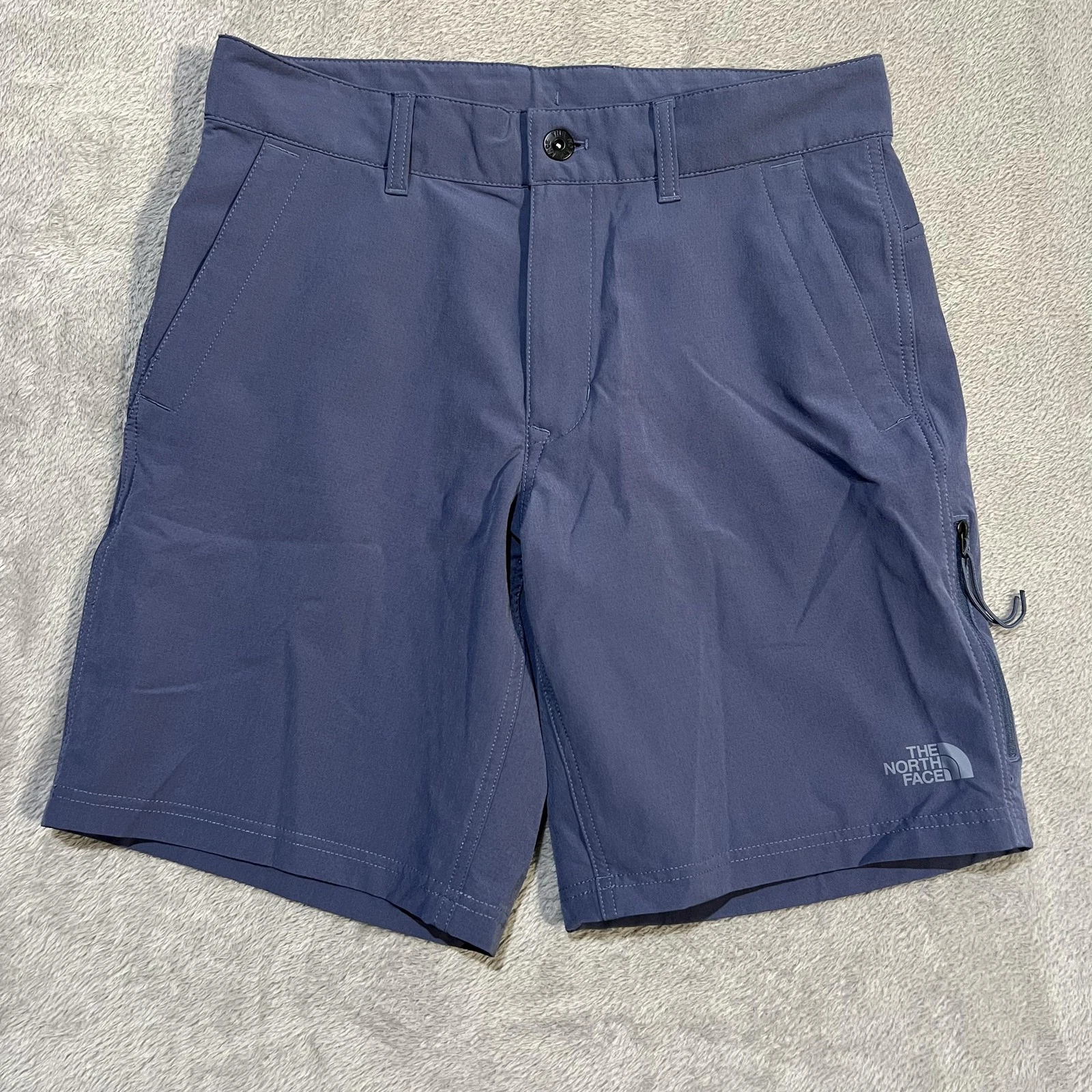 The North Face Rolling Sun Packable Shorts Mens 30 Blue Stretch Chino Hiking
