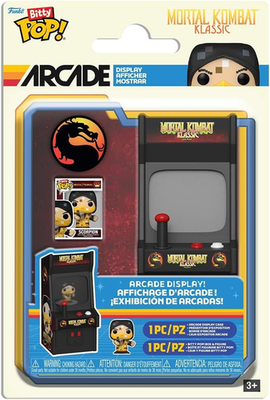 #ad #ad Funko Pop Bitty Arcade Cabinet: Mortal Kombat Scorpion Collectable Vinyl Fi $11.99