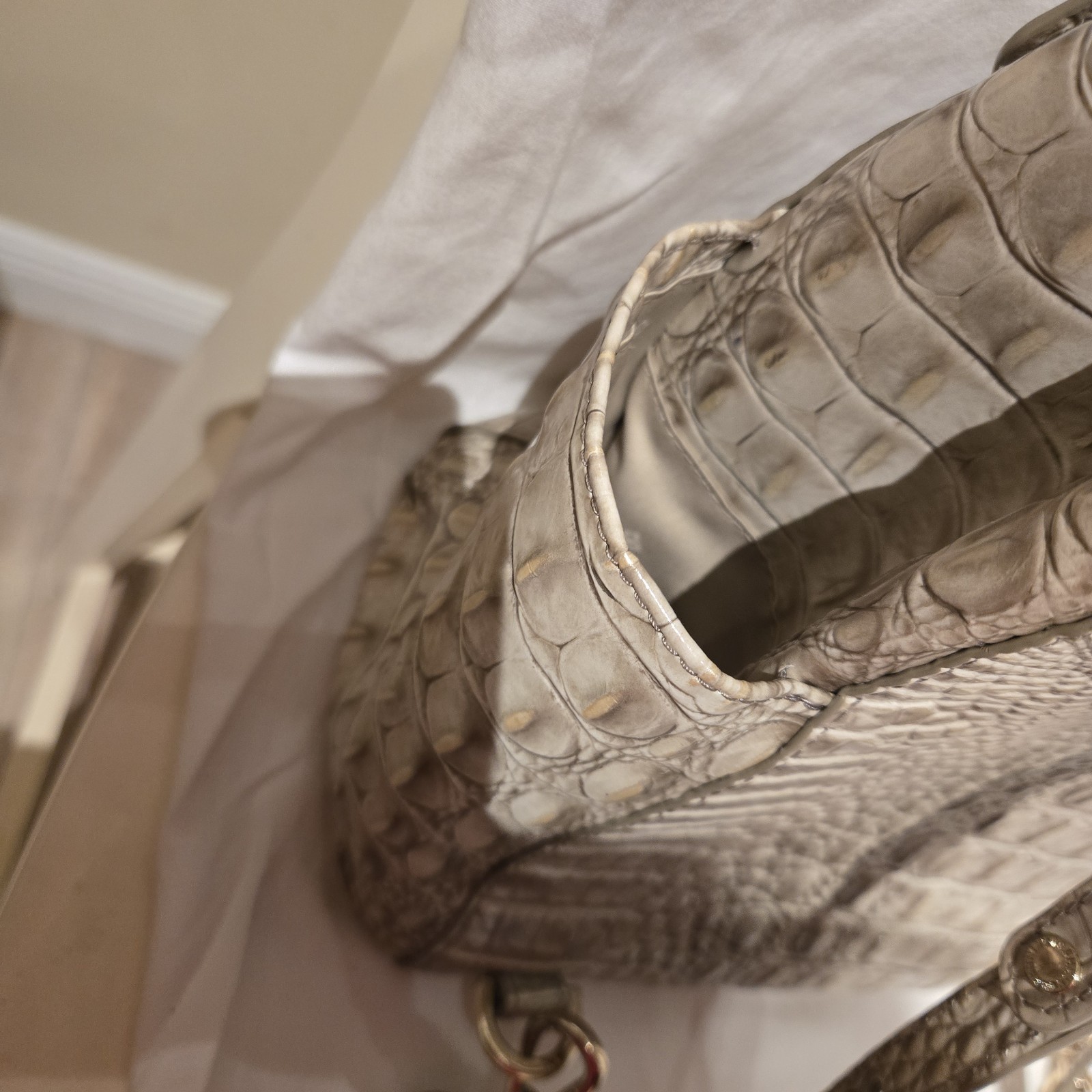 AUTHENIC Brahmin Melbourne Dune Backpack - image 9