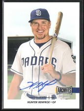 Hunter Renfroe 2017 Topps Archives Snapshots Autographs Auto /350 #AS-HR San