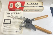 90281 Lee 1 Cavity Shotshell Slug Bullet Mold 12 Gauge 1 oz with sprue plate