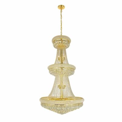 Large Crystal Chandelier Foyer Entryway Formal Dining Room Ceiling Light Fixture