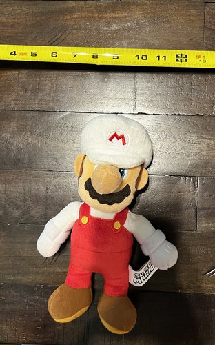 2021 Super Mario Stofftier Plüsch Figur weißer Hut roter Overall Nintendo - Bild 2 von 13