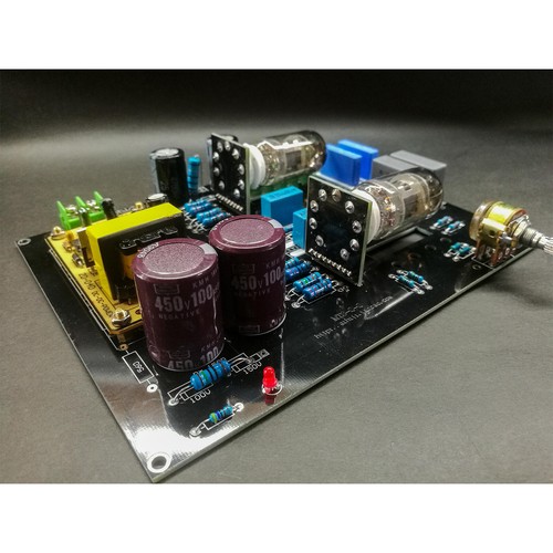 1pc DC12V Car 6N4 (12AX7) Vakuumröhre Vorverstärker HiFi Preamp Board - Afbeelding 6 van 12