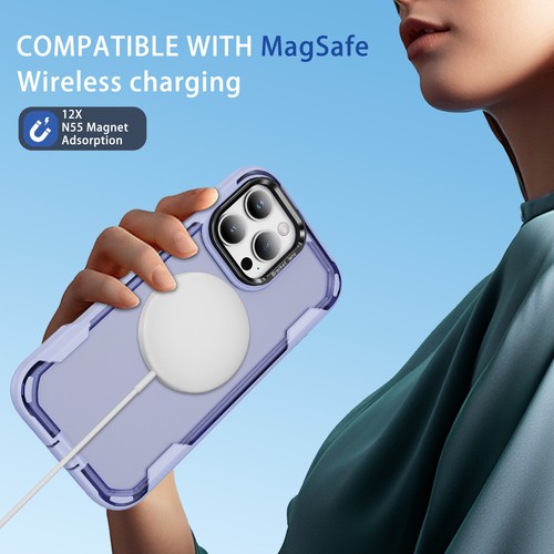 For iPhone 16 Pro Max 15 14 13 Pro 12 11 Magnetic Camera Stand Mag Safe Case - 第 36/46 張圖片