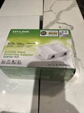 TP-Link AV600 Powerline Starter Kit - White