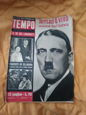 Tempo, Maggio 1948, La Puntata della vita di Dino Grandi (32 Pages) 