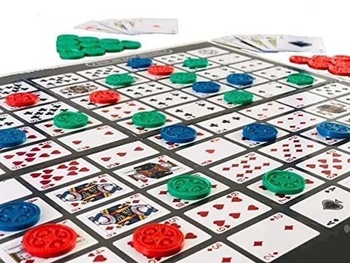 Jumbo Sequence Board Game | Strategic Board Game for Kids and Adults - Picture 4 of 11