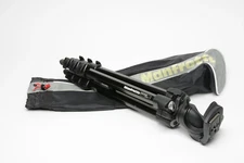 Manfrotto 7301YB-BB Tripod w/Pan head and QR plate + case