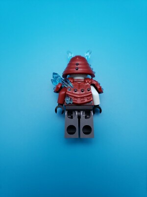 Lego Ninjago Minifigure Blizzard Warrior / Samurai Armor Helmet
