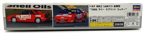 Hasegawa Kits 1/24 Scale 20638 Toyota MR2 (AW11) Late Version '86 Sprint Winner - Picture 4 of 5