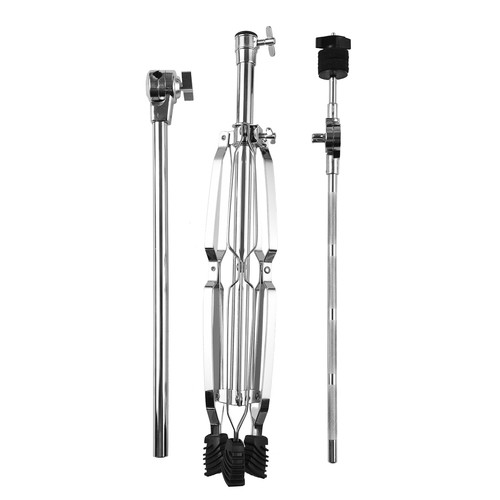 2PCS Cymbal Straight Boom Stand Double Braced Thicken Alloy Support Rack J6G4 - Picture 9 of 9