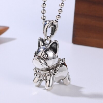 A23 Anhnger Hund Welpe mit Halsband Sterling Silber 925 | eBay.de