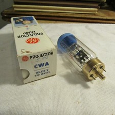 Vintage GE CWA Projector Projection Lamp Bulb 750W 115-125v NOS