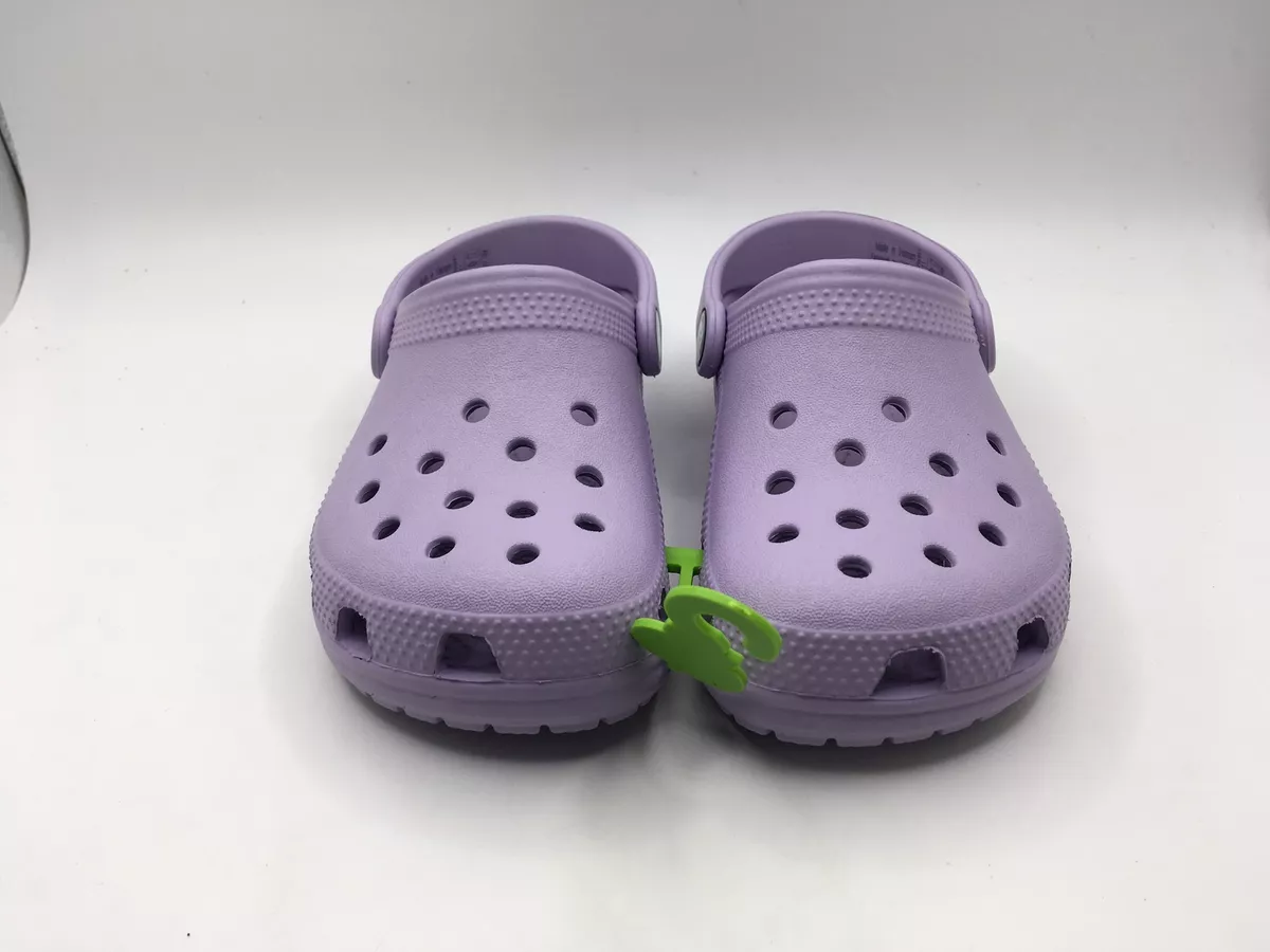 CROCS CLASSIC Unisex Child Lavender Clogs C11